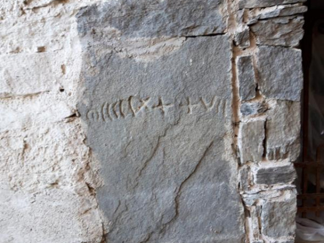 Stein Rustico in der Hügellandschaft in der Nähe von Villadossola Lago Maggiore