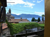 Cannero Doppelhaushälfte mit kleinem Garten und Seesicht auf den Lago Maggiore