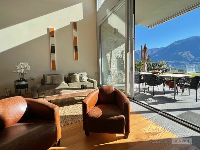 Ascona Exklusive Duplex-Wohnung mit Innenlift, Garten und Gemeinschaftspool